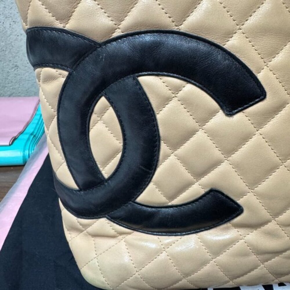Chanel Ligne Cambon Lambskin Quilted Bag - Picture 10 of 16